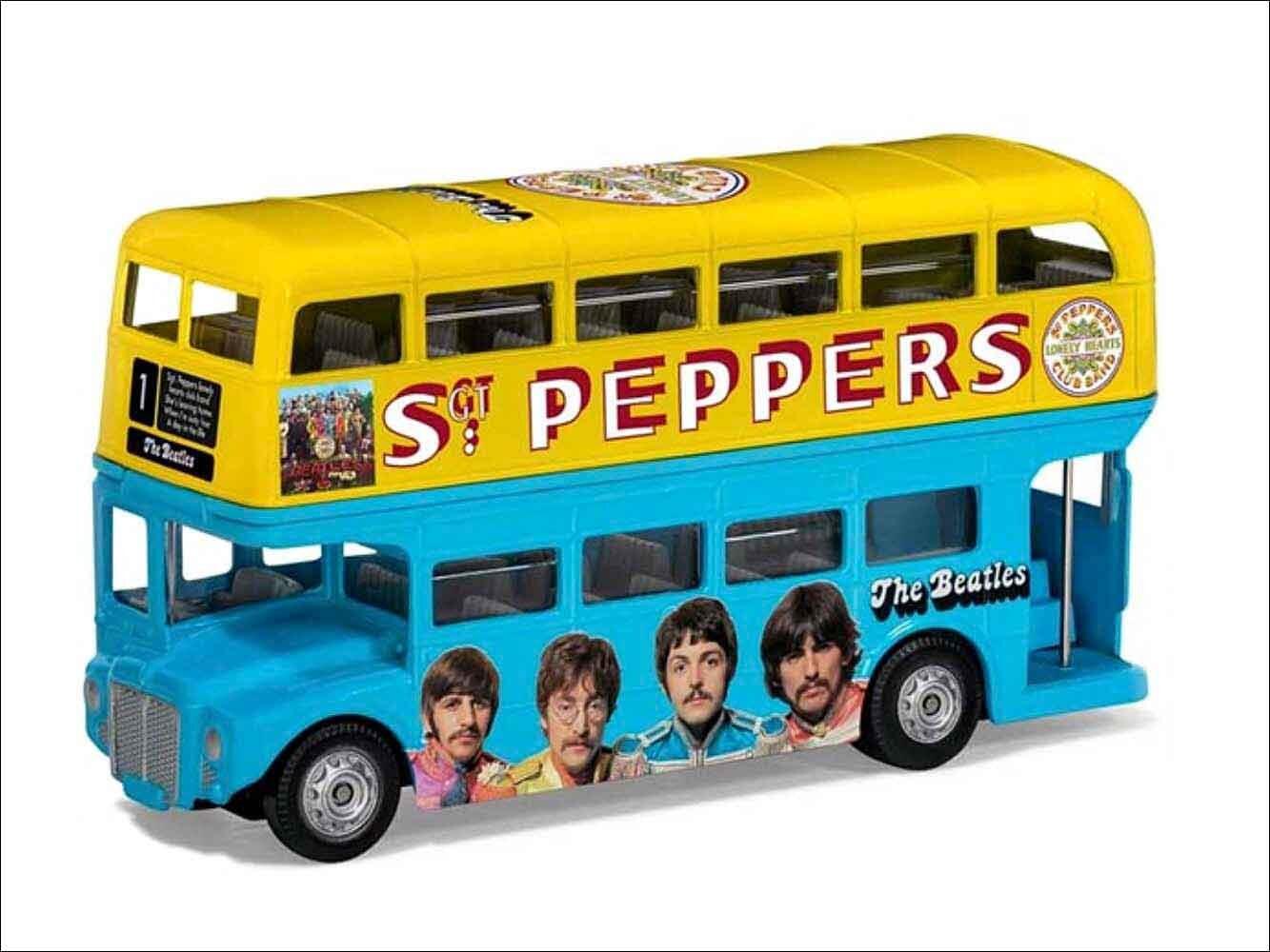 Beatles London Bus 'Sgt. Pepper's Lonely Hearts Club Band'