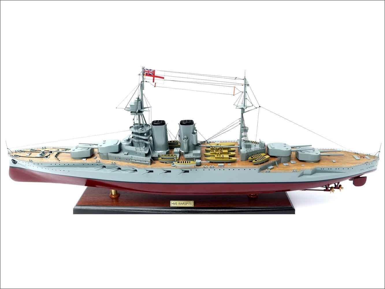 model battleship HMS Warspite