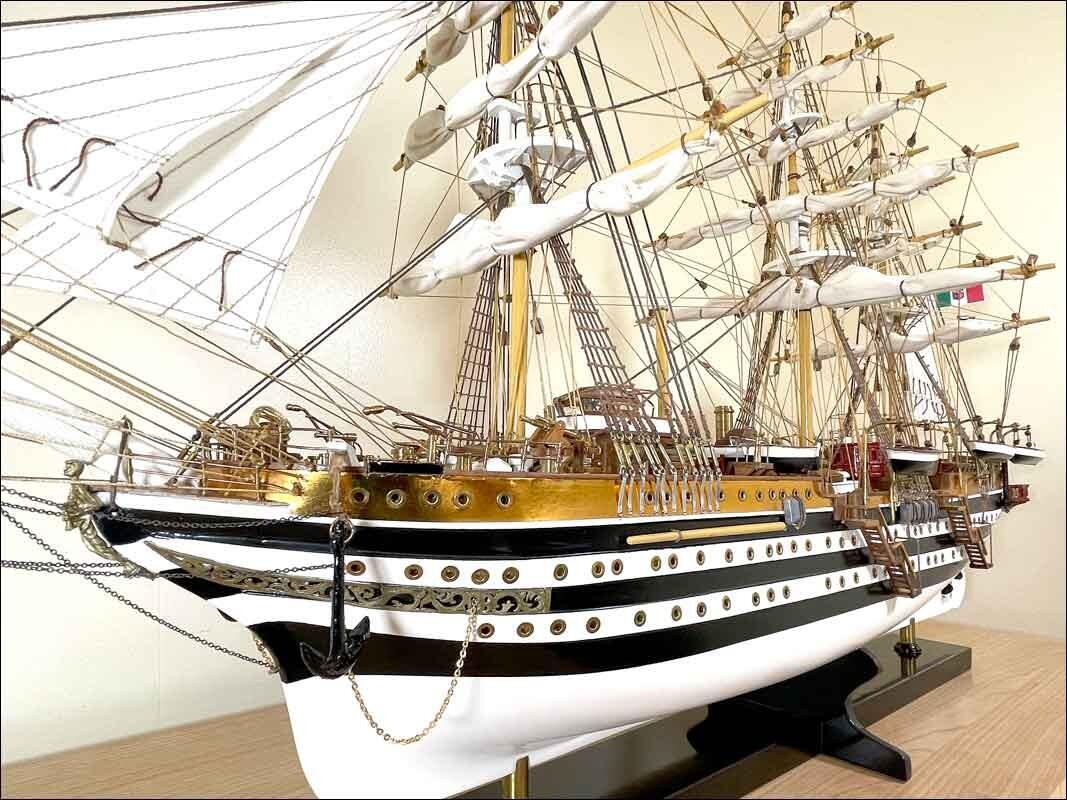 Amerigo Vespucci fully built ship model for sale UK