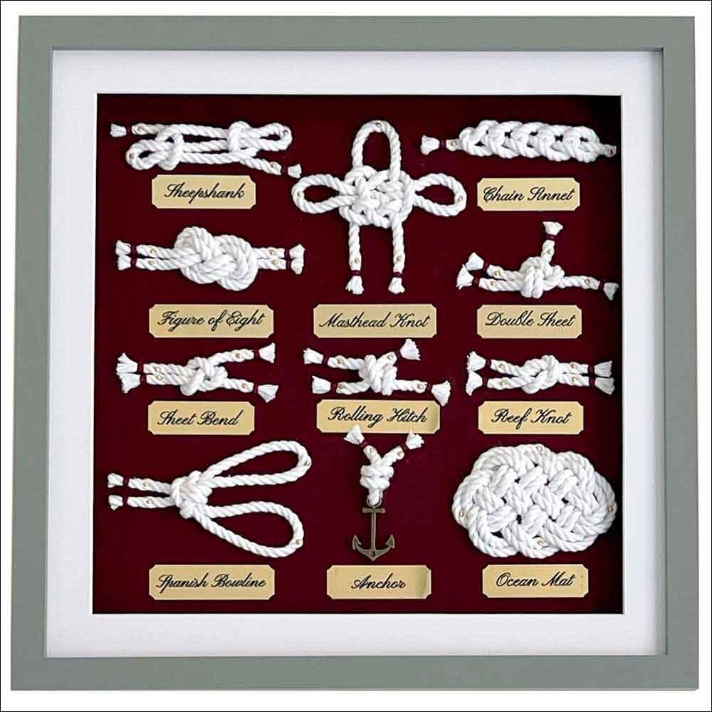 Nautical Knot Board Display