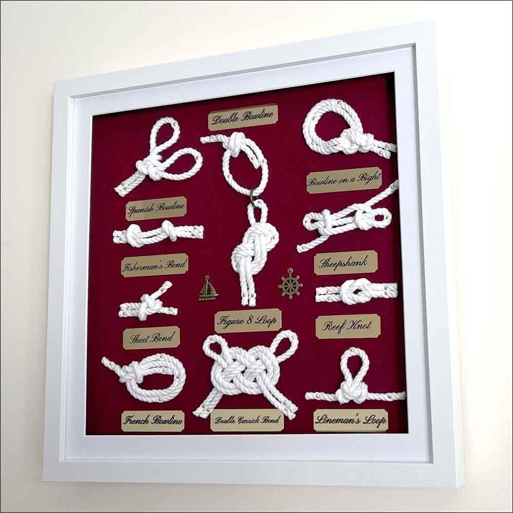 Nautical Knot Board Display | Naval Knots
