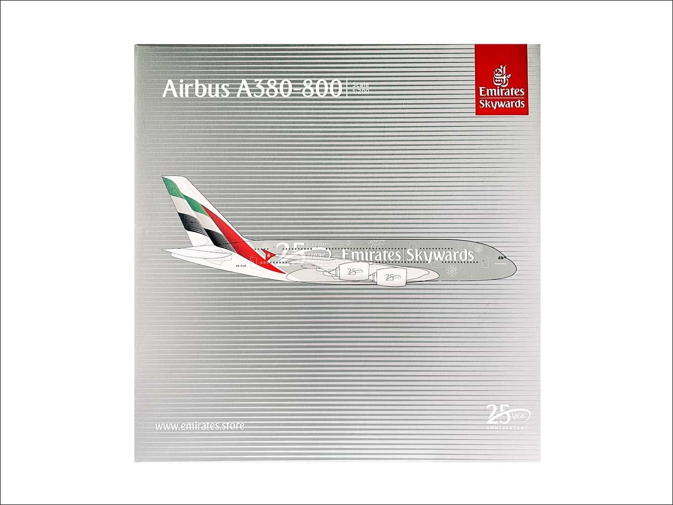Airbus A380 Emirates A6-EUE (Skywards 25 Year Anniversary Livery)