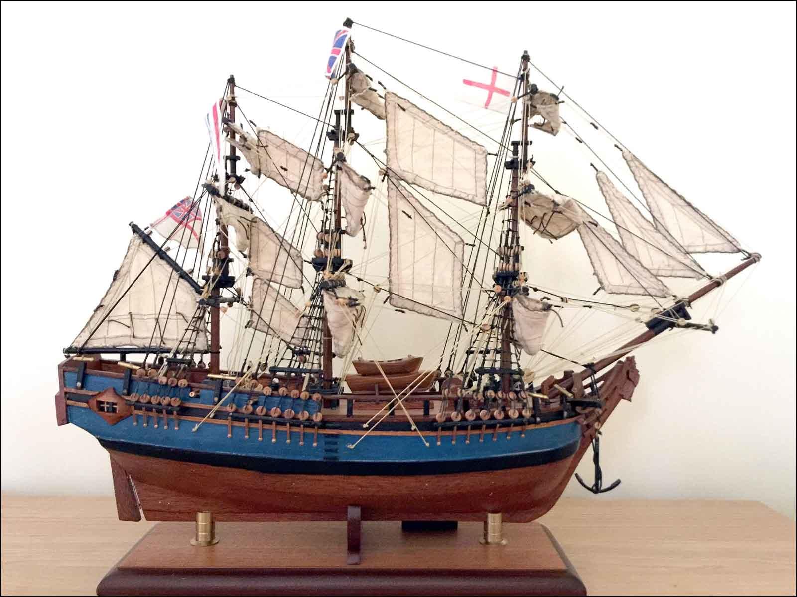 the bounty ship replica
