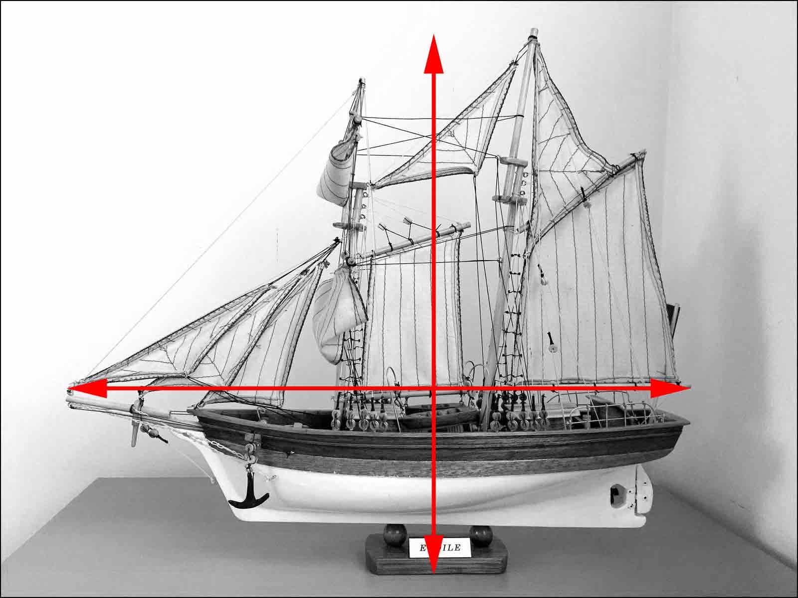 Etoile schooner model