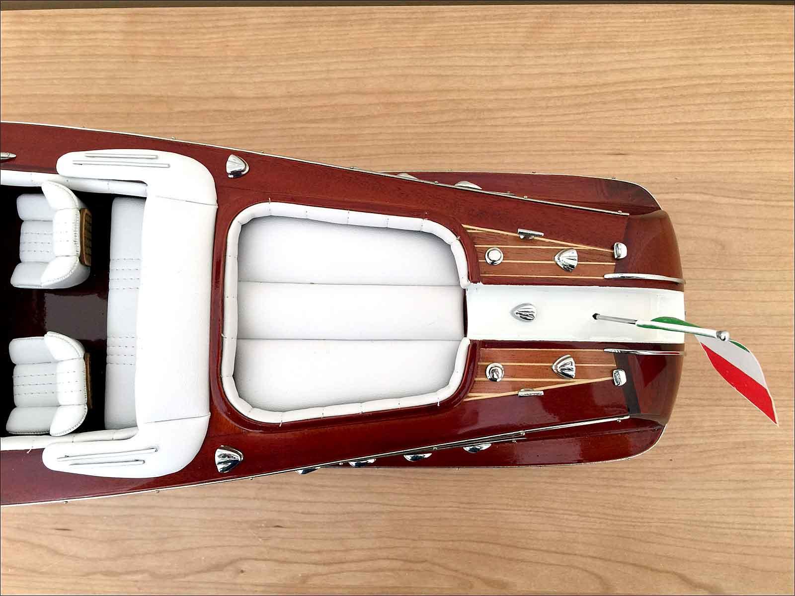 high quality Riva model boat
