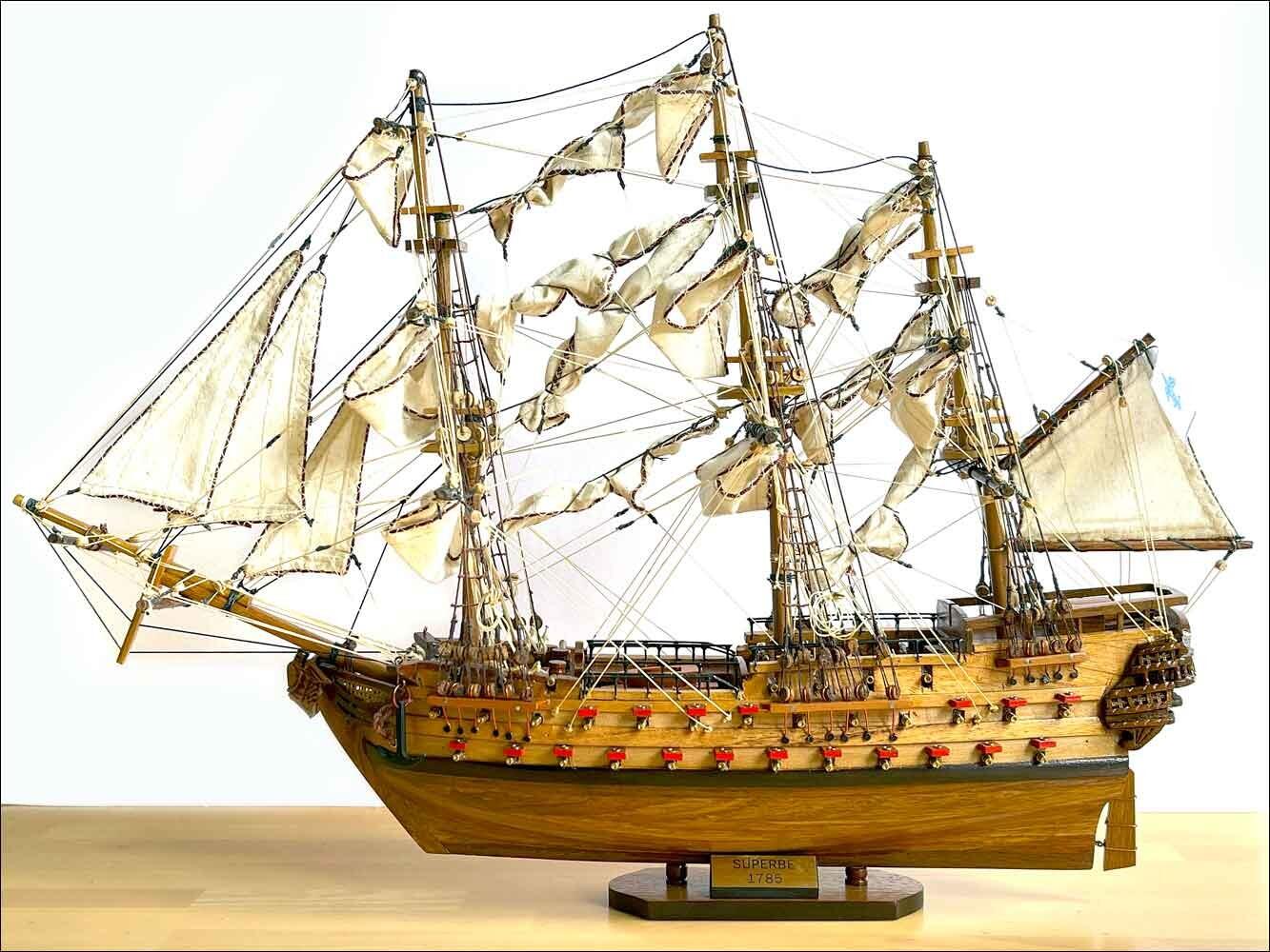 model ship Le Superbe