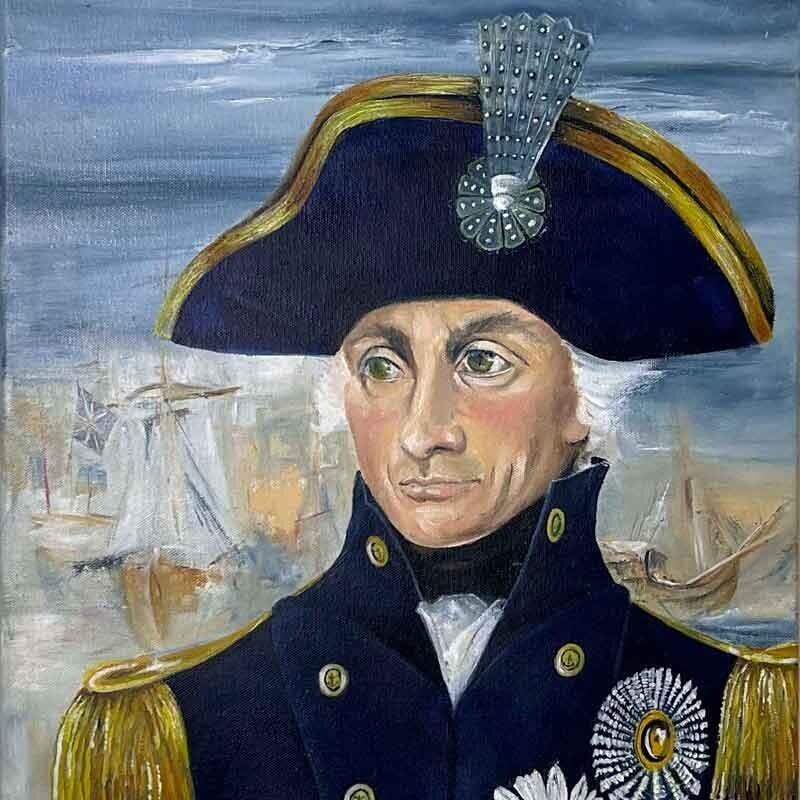 Lord Nelson painting for sale