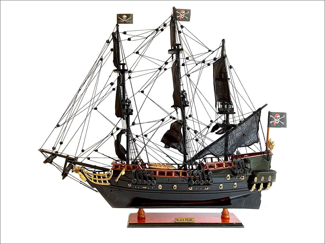 Black Pearl Pirate Ship Model