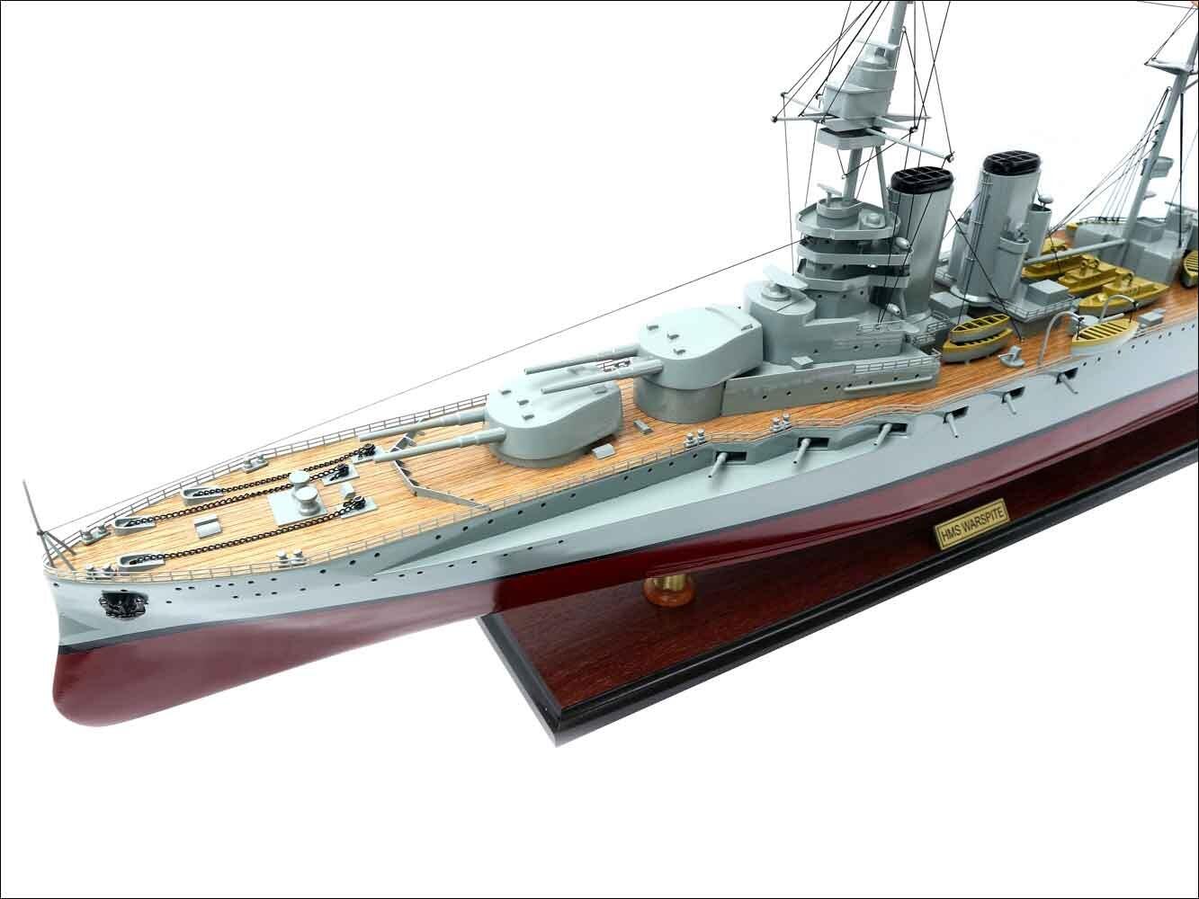 model warship HMS Warspite