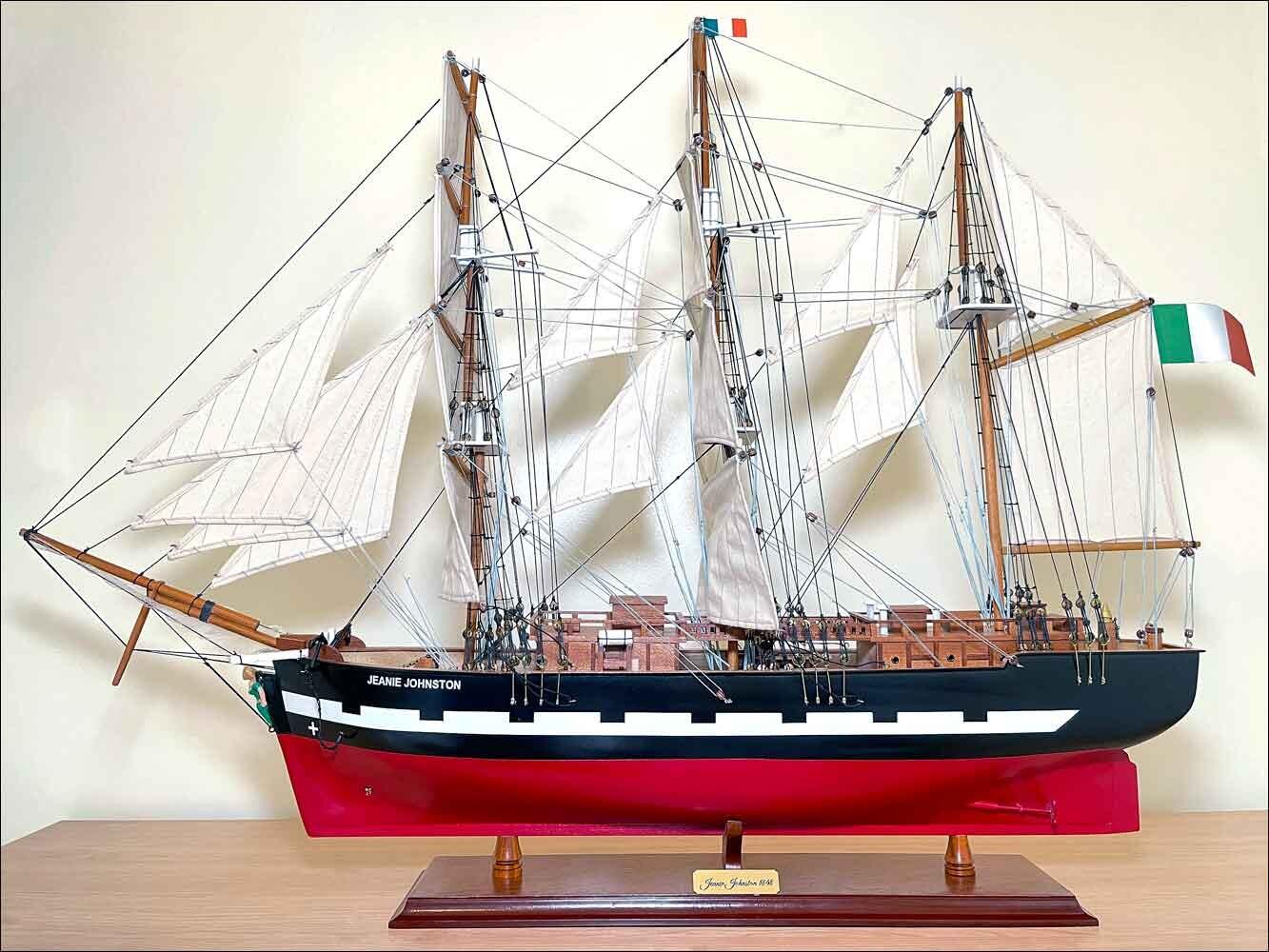 Jeanie Johnston Model Ship | Famine Irish Ship