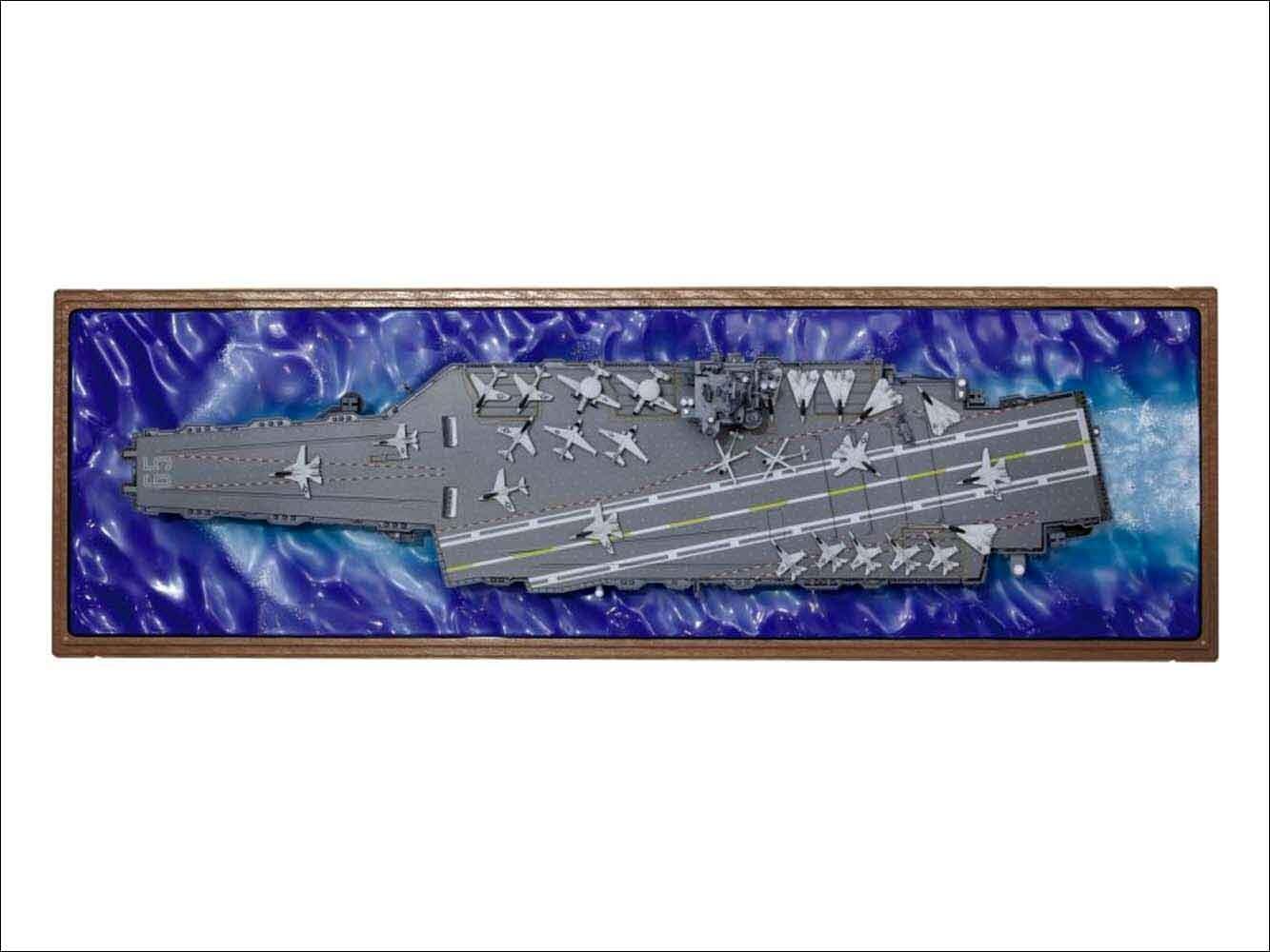 USS Enterprise (CVN-65) 1/700スケールモデル 完成品 USS