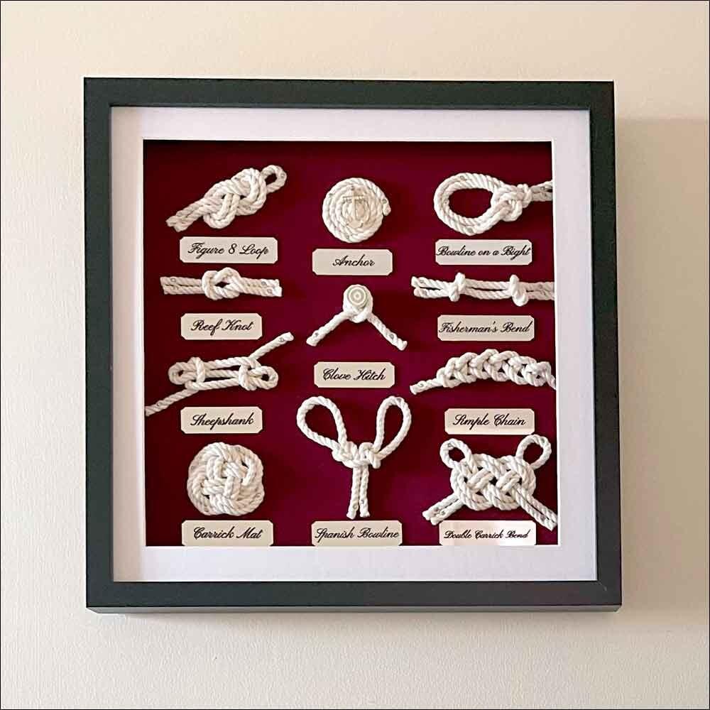 Nautical Knot Board Display | Naval Knots
