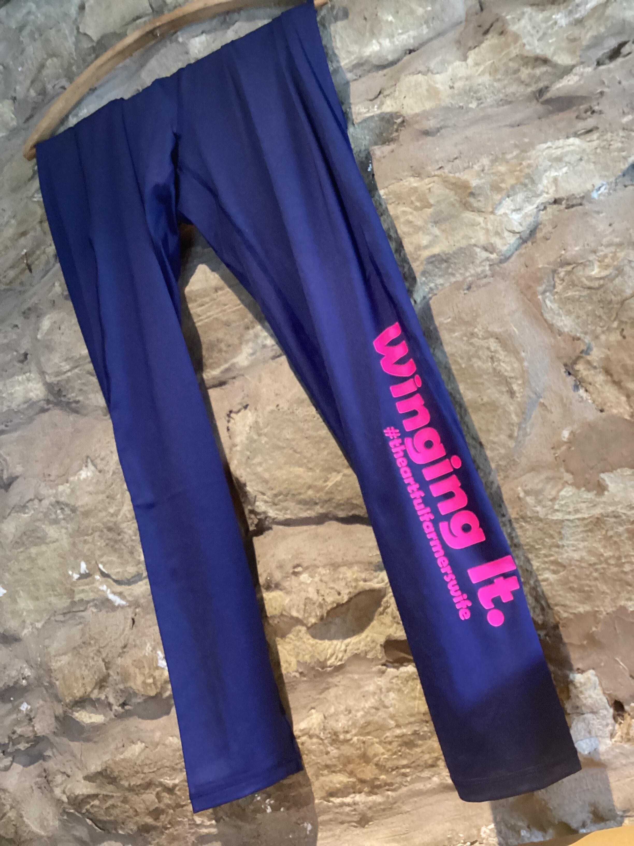 Women's Performance Leggings - WITH POCKET - (up to 3XL - size 18/20 in  certain colours)