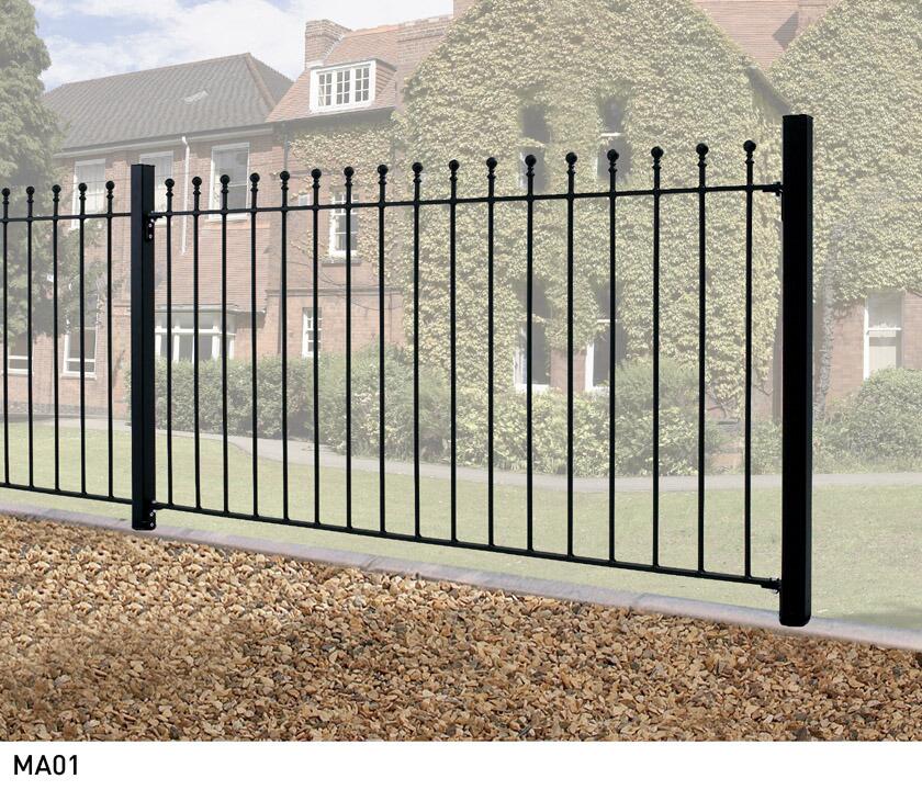 Manor Flat Top Fence Panels