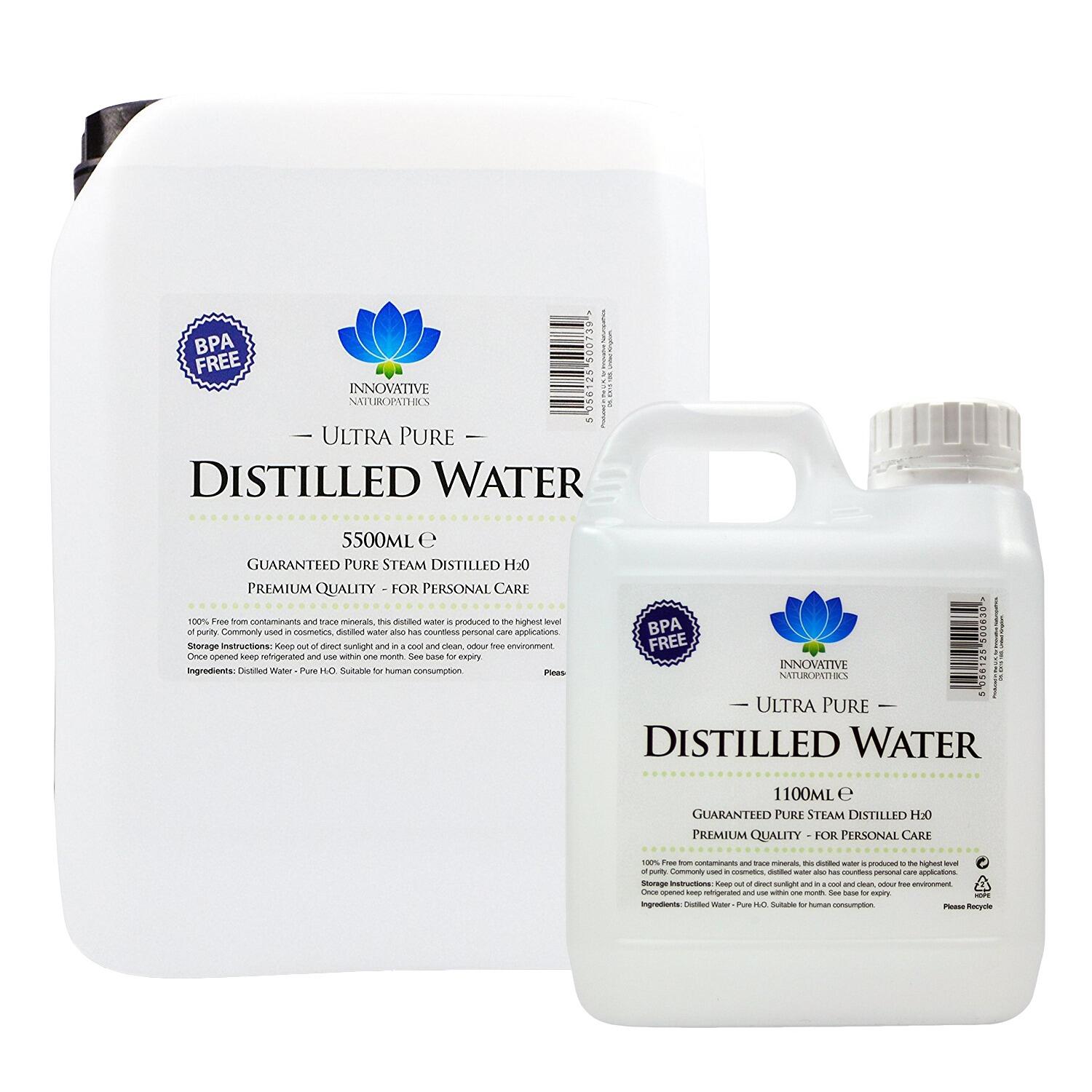 Distilled Water - Steam Distilled for Ultimate Purity