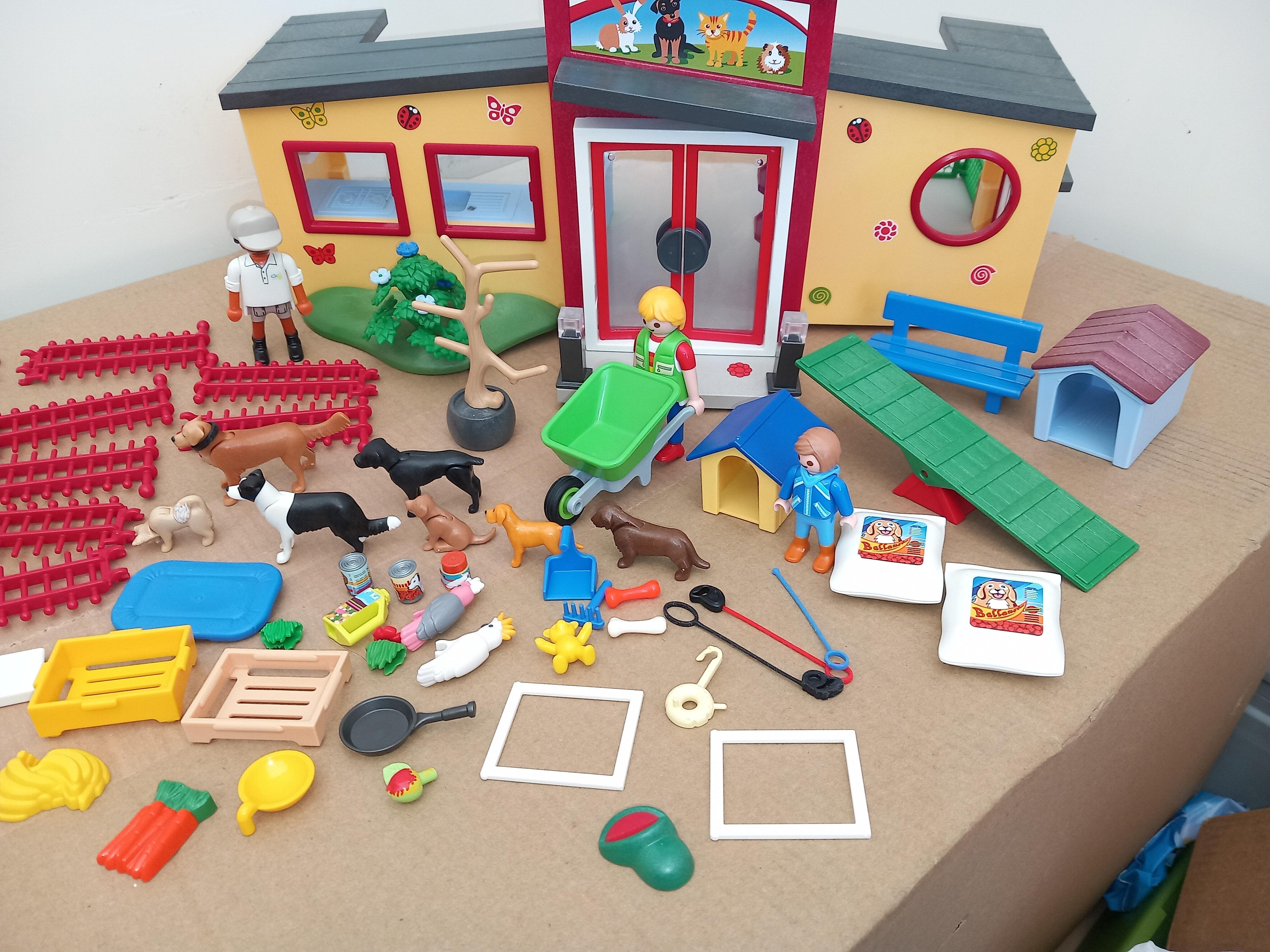 Playmobil pet hotel best sale