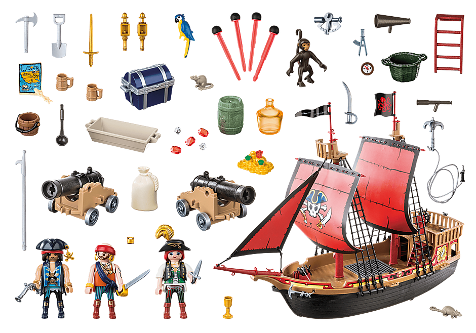 Playmobil 70411 Skull Pirate Ship