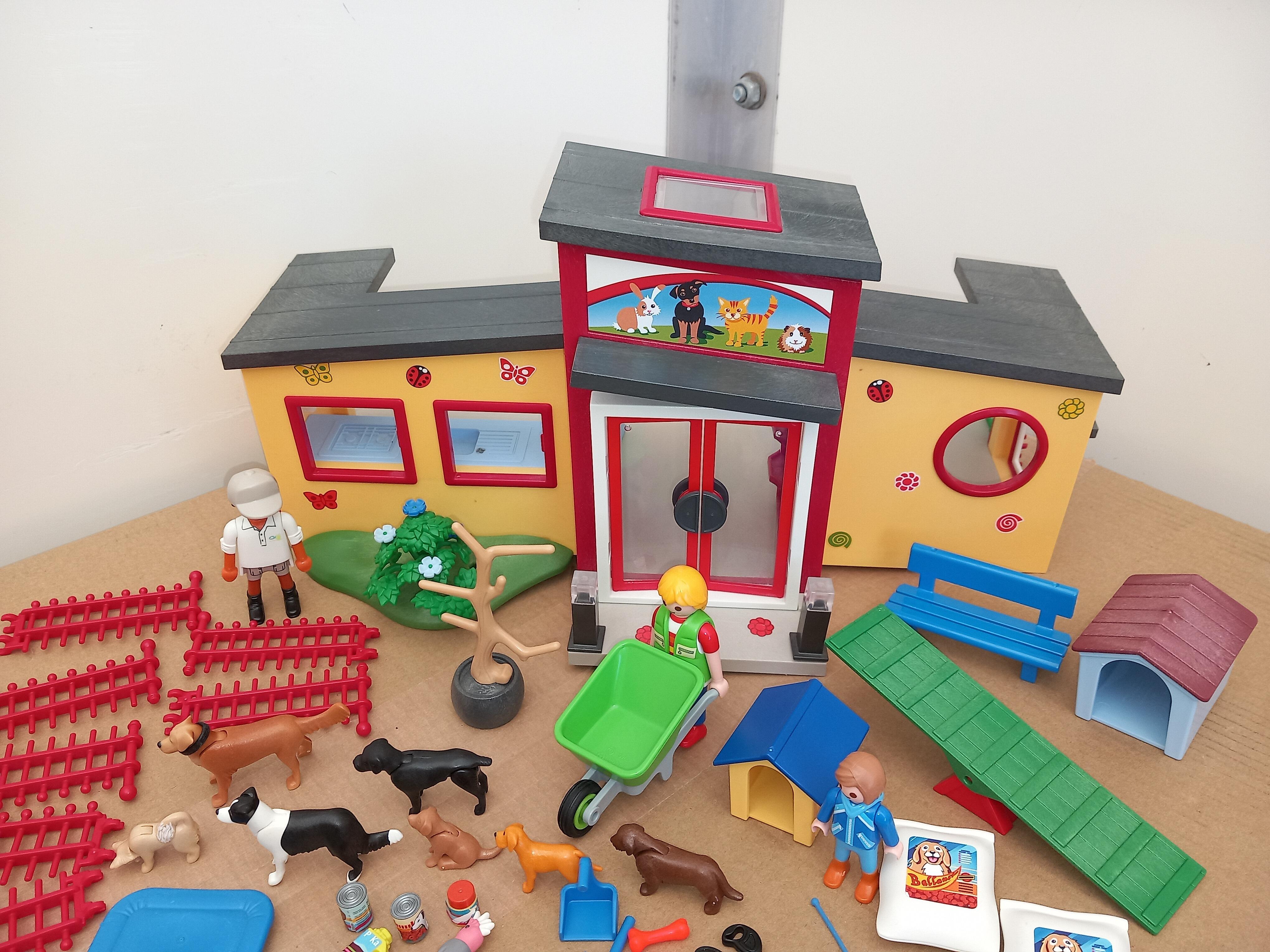 Playmobil pet hotel sales