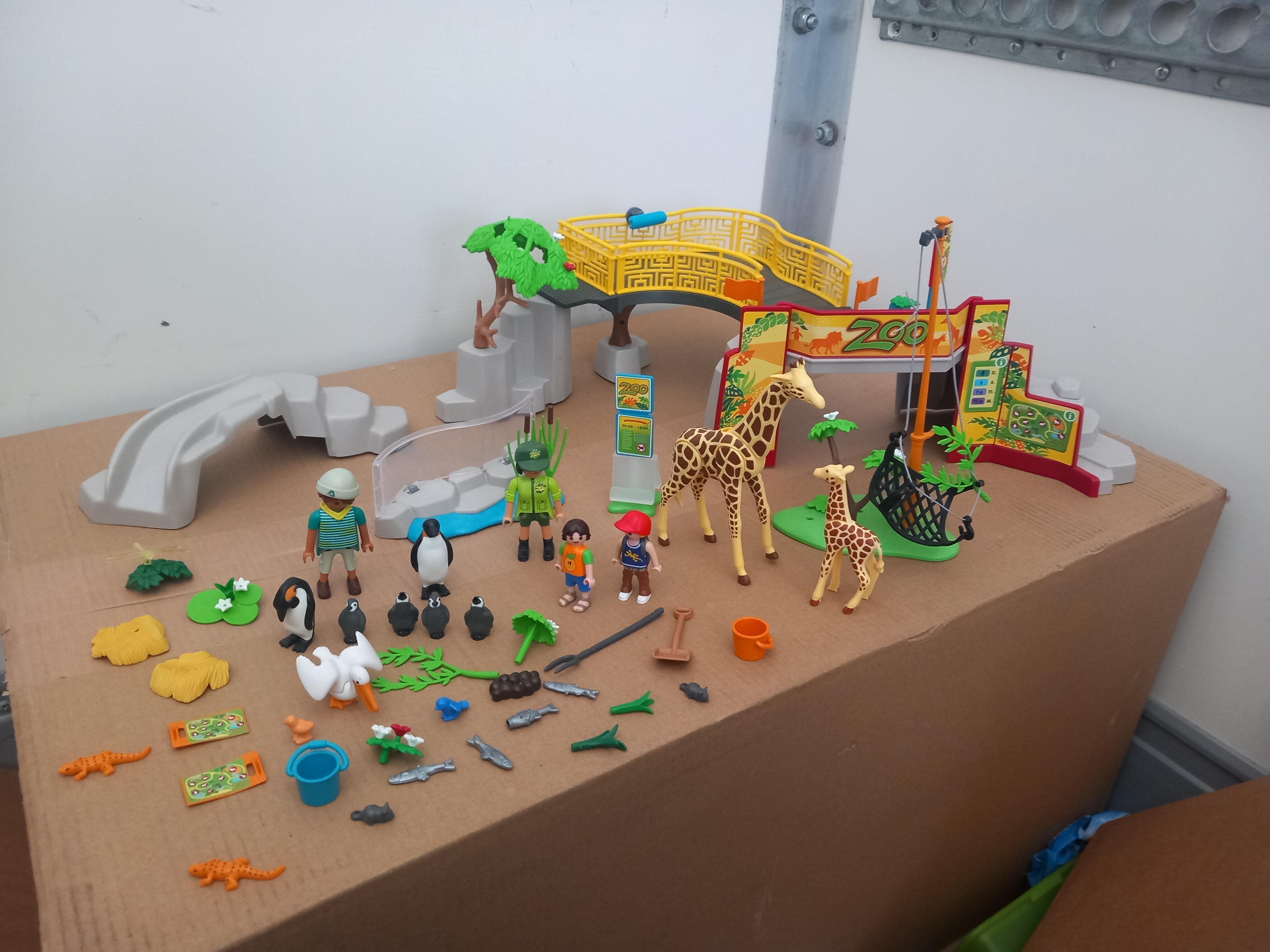 Playmobil zoo animals on sale