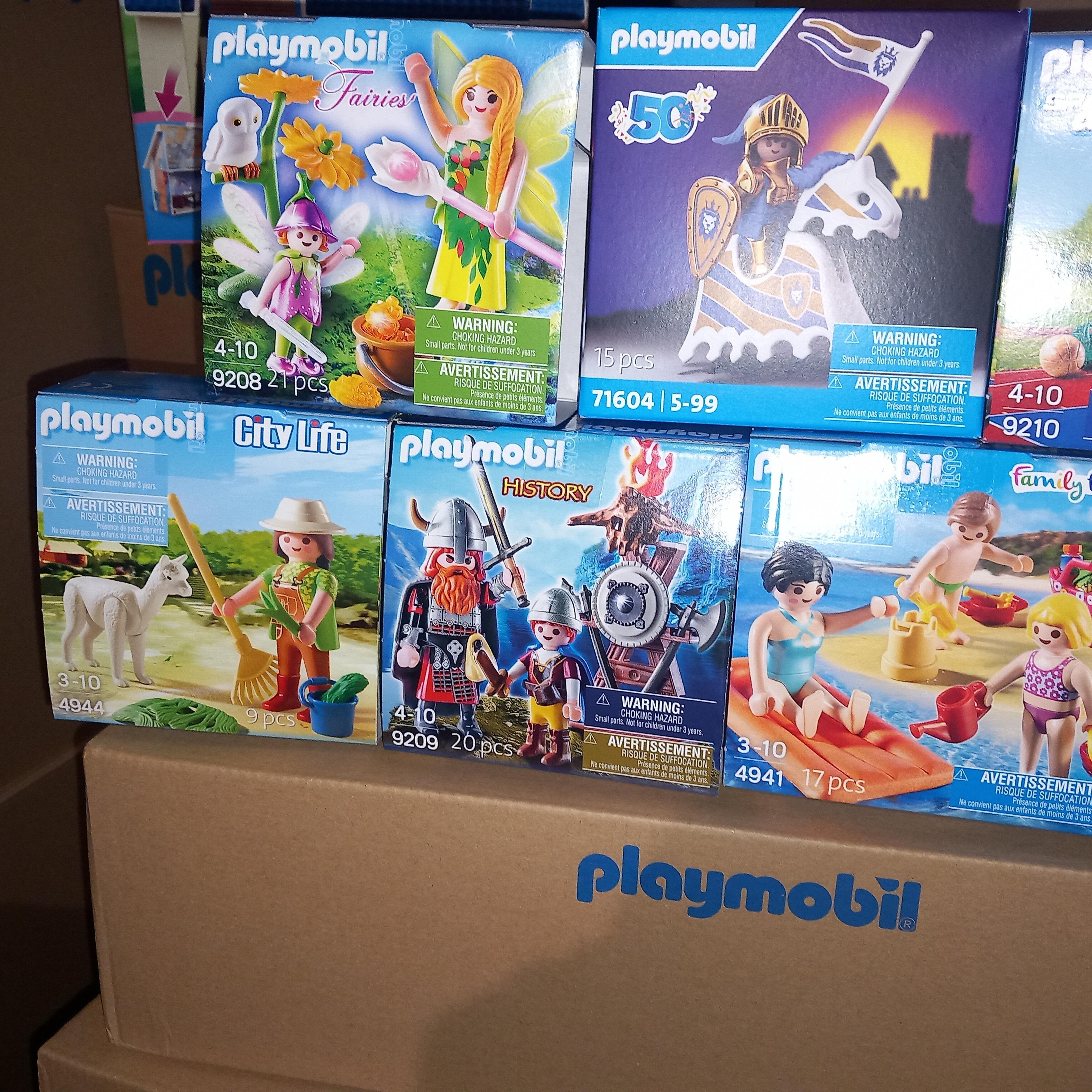 Playmobil 50th Anniversary Eggs X 6 Plus Free Anniversary Knight