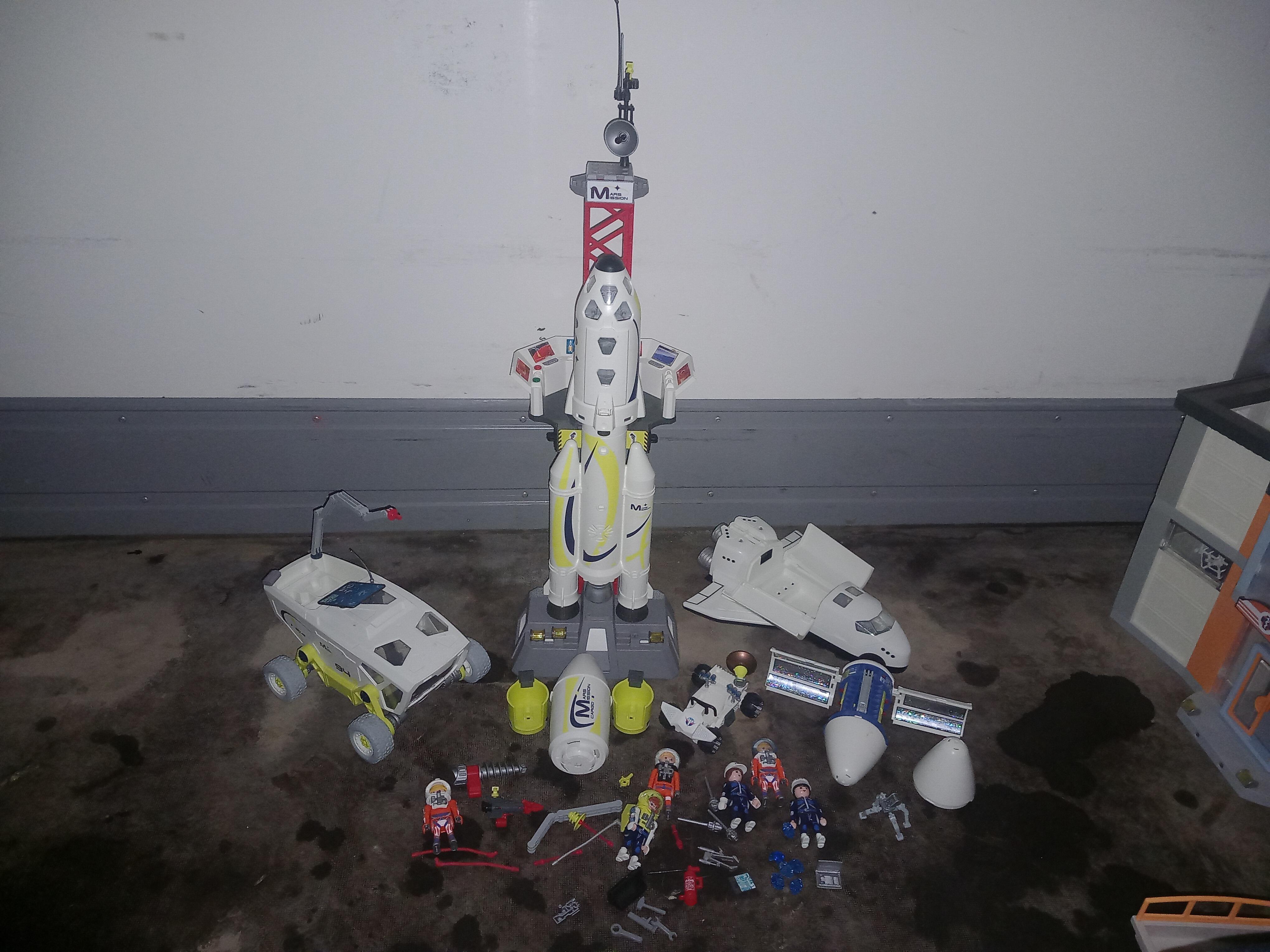 Playmobil 9488 mission rocket online