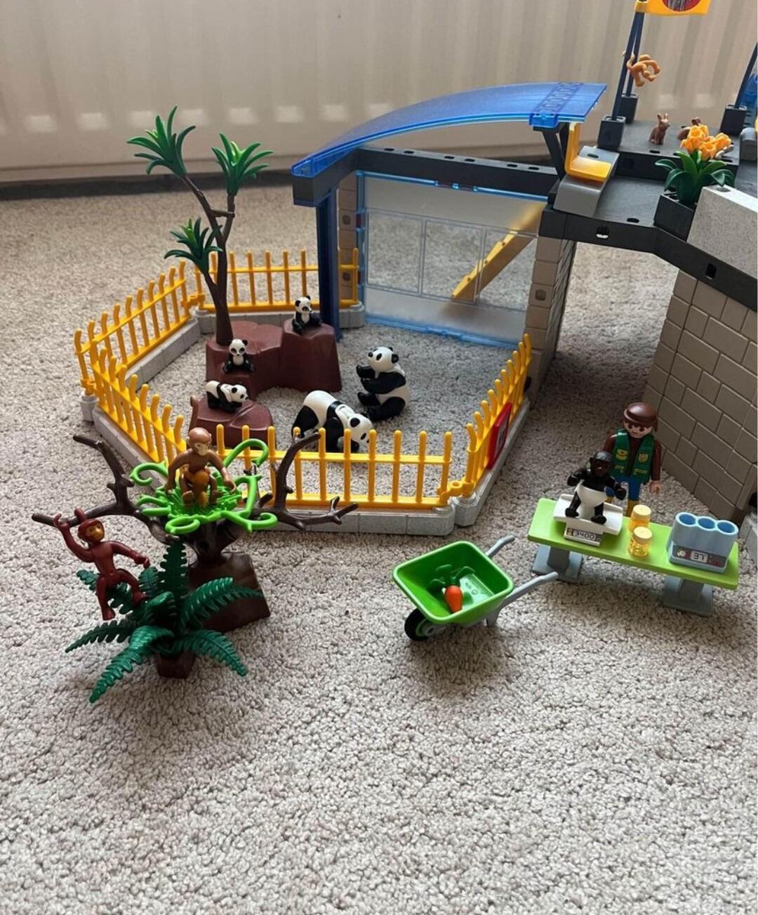 Playmobil 4093 Baby Animal Zoo Used Clearance