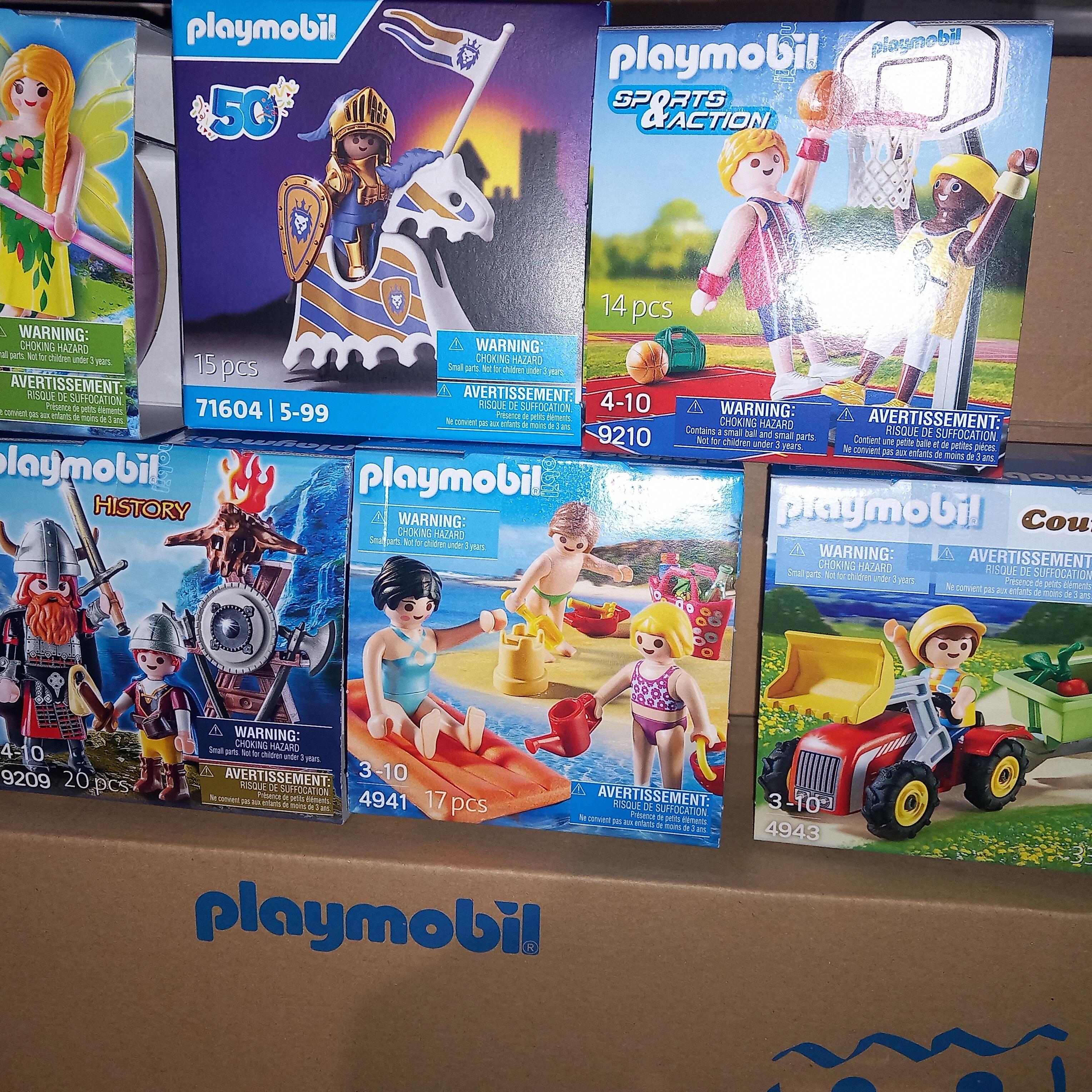 Playmobil 50th Anniversary Eggs X 6 Plus Free Anniversary Knight