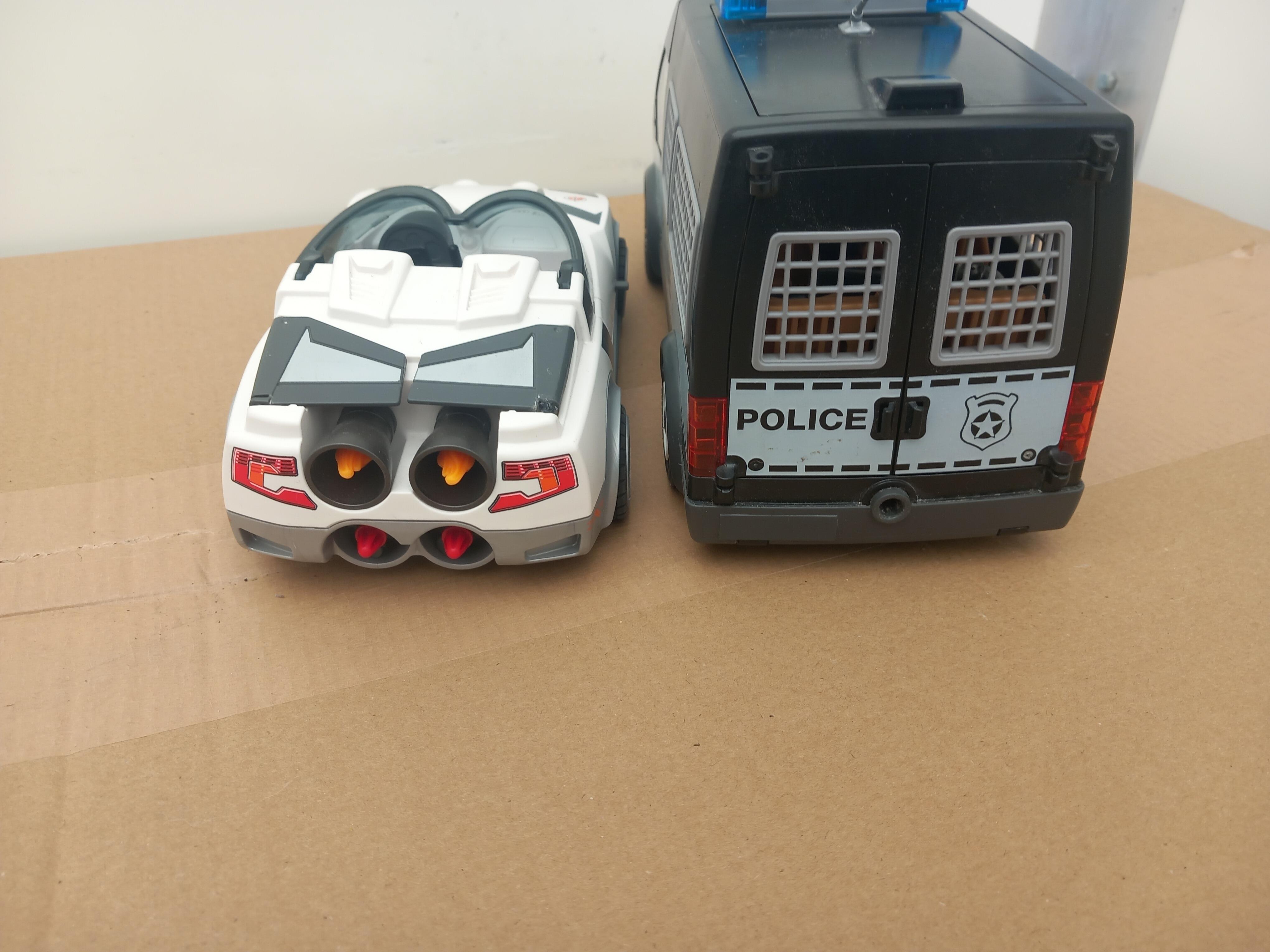 Playmobil Police Van Gangster Spy Car Used Clearance