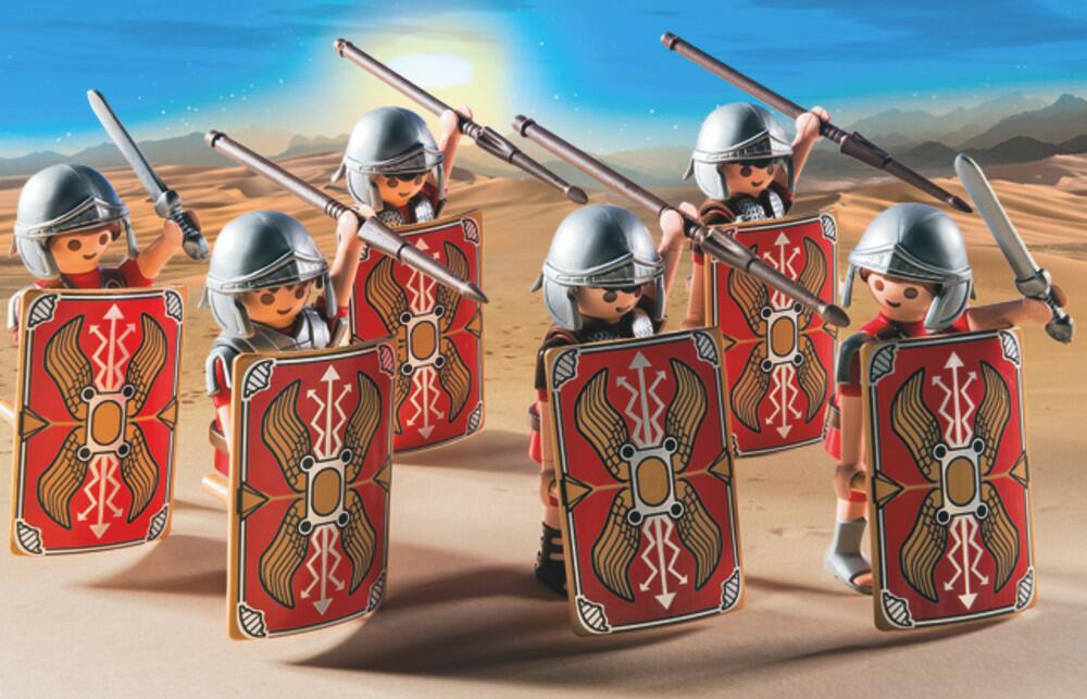 Playmobil 5393 History Roman Troop 6 Figures x 10 Sets