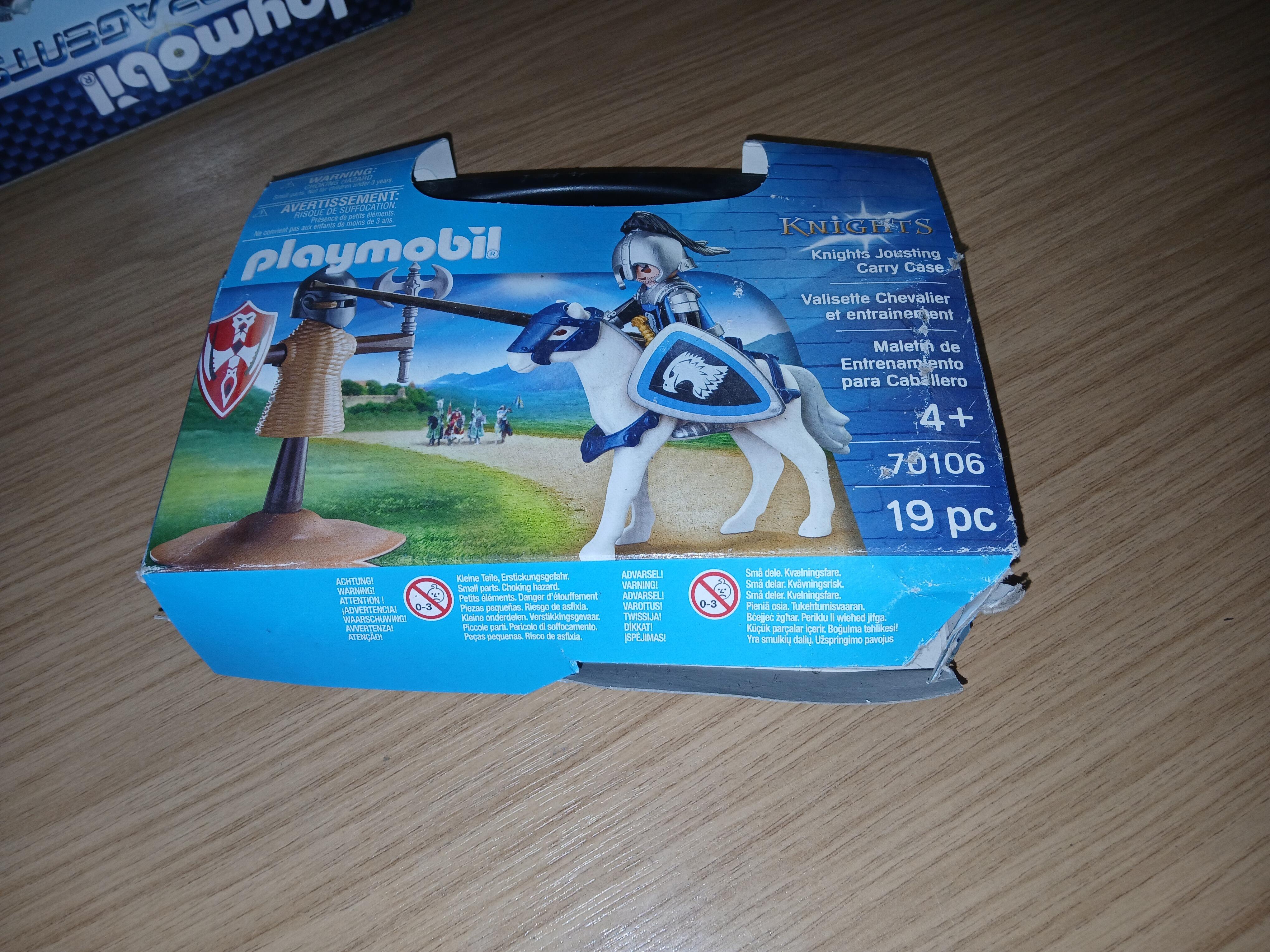 Playmobil 70106 Knights Jousting Carry Case Clearance Bargain