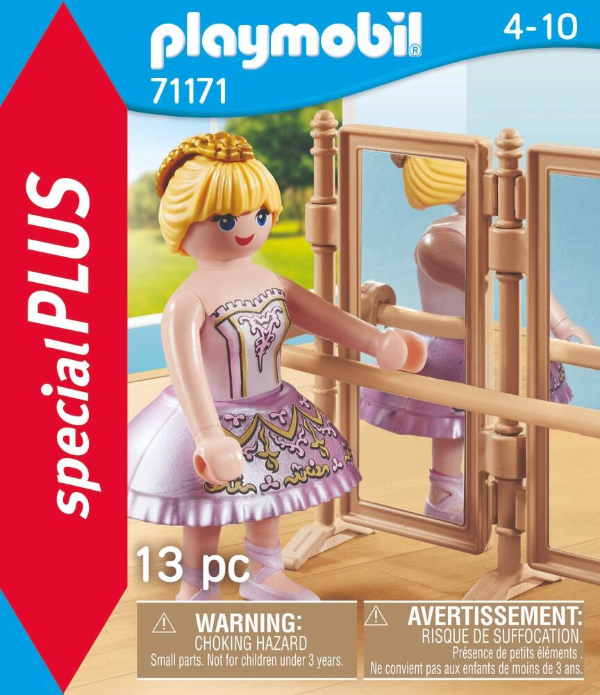 PLAYMOBIL Teeth Brushing Girl Figurine - Special Plus Toy For Kids 4 Years And Up - Encourages Healthy Habits