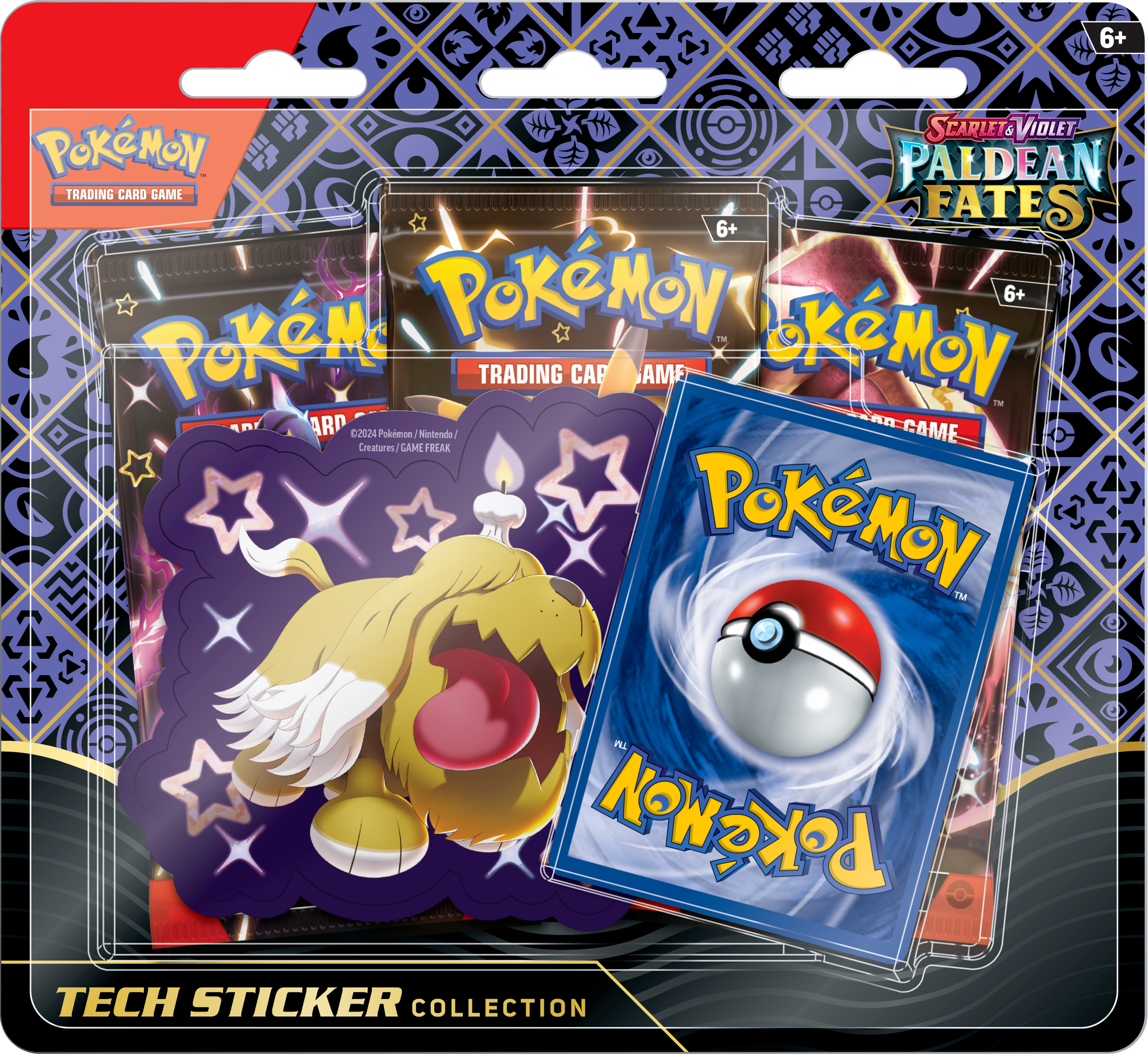 Pokémon TCG: Scarlet & Violet 4.5 Paldean Fates Tech Sticker Pack ...
