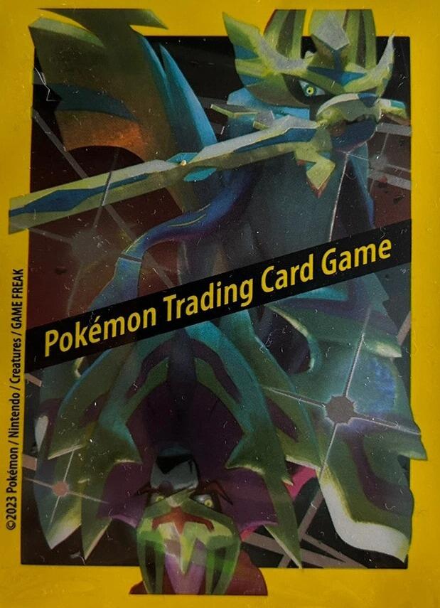 ETB Collection Box Card Sleeves Crown Zenith Premium Zacian Zamazenta 65  Sleeves