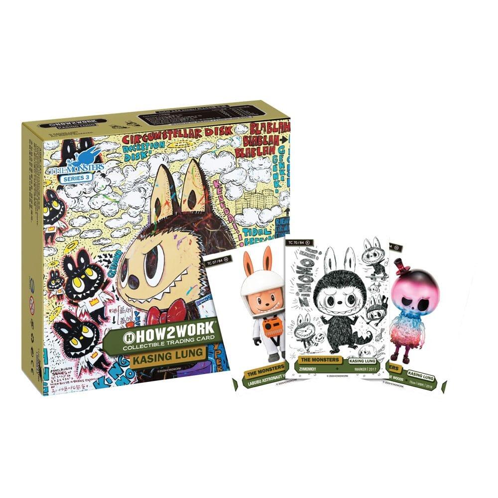 How2work Labubu Chrome Trading Cards Box – The Monsters Series 3