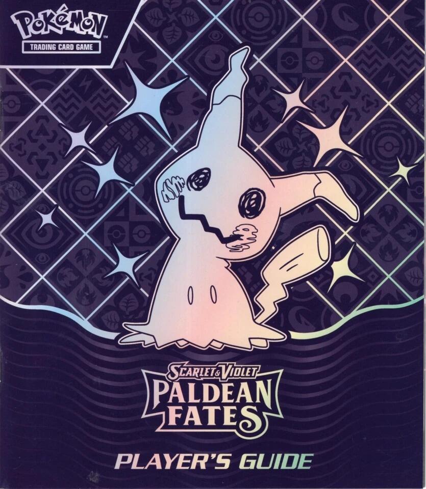 paldean fates card sleeves Paldean Fates Pokemon Center ETB - Sleeves and Deck Box main image 0