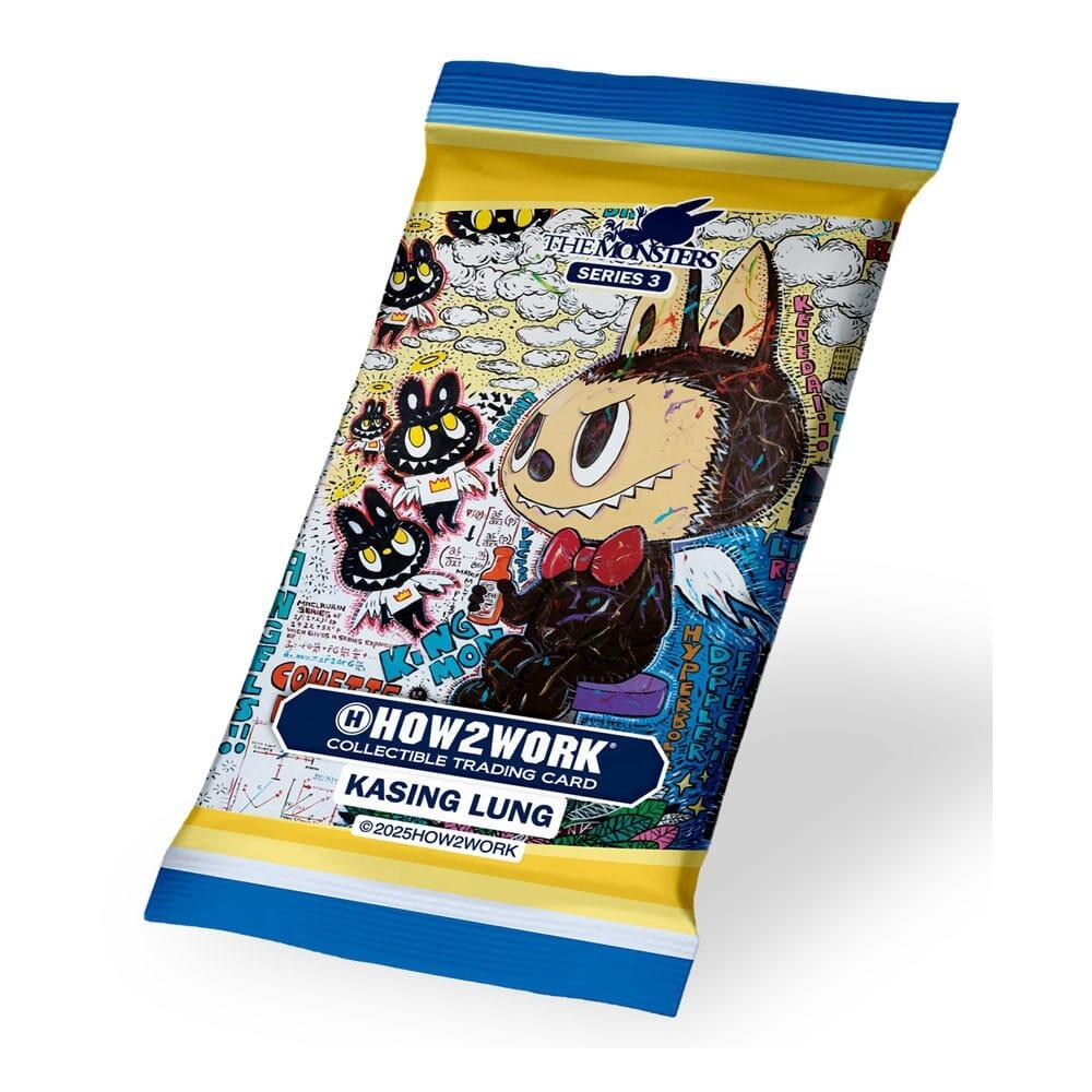 How2work Labubu Chrome Trading Cards Box – The Monsters Series 3