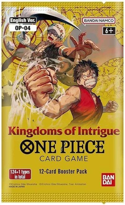One Piece - Kingdoms of Intrigue - OP04 - Sleeved Booster Pack One Piece - Kingdoms of Intrigue - OP04 - Sleeved Booster Pack