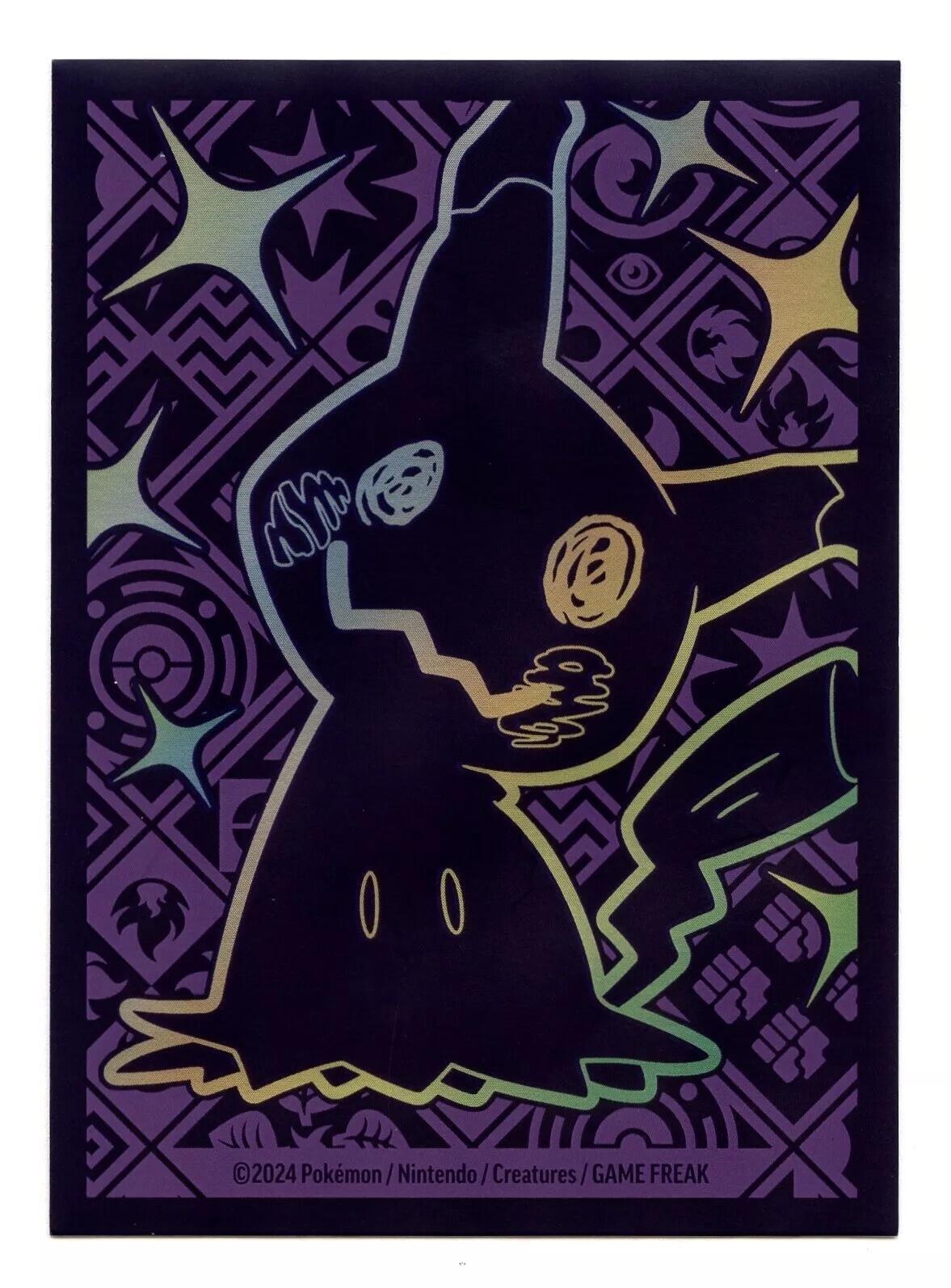 ETB Collection Box Card Sleeves Mimikyu Paldean Fates 65 Sleeves ETB Collection Box Card Sleeves Mimikyu Paldean Fates 65 Sleeves