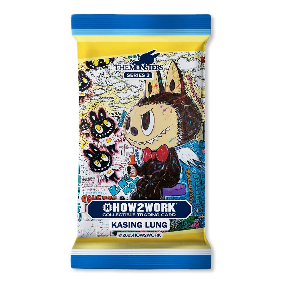 How2work Labubu Chrome Trading Cards Box – The Monsters Series 3