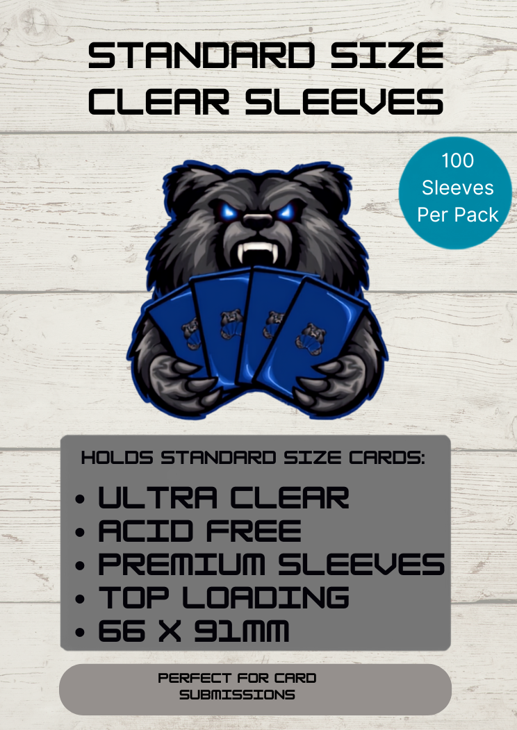 bear card sleeves Legendary Marvel Blue (50) Titan Gaming these sleeves stand out for their premium look and reliable durability 8th Place Dave Unforgiving Bear