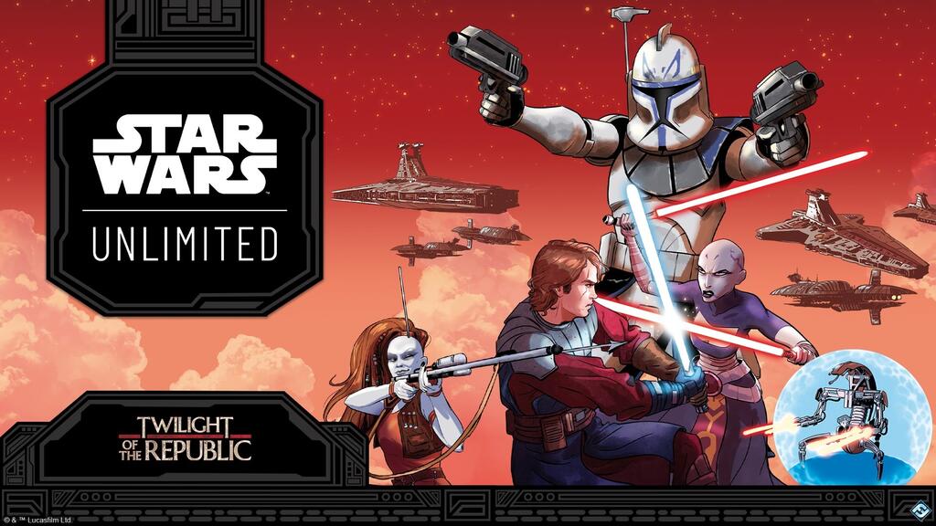 Twilight of the Republic, the epic third set of Star Wars: Unlimited! Comming 8th November 2024