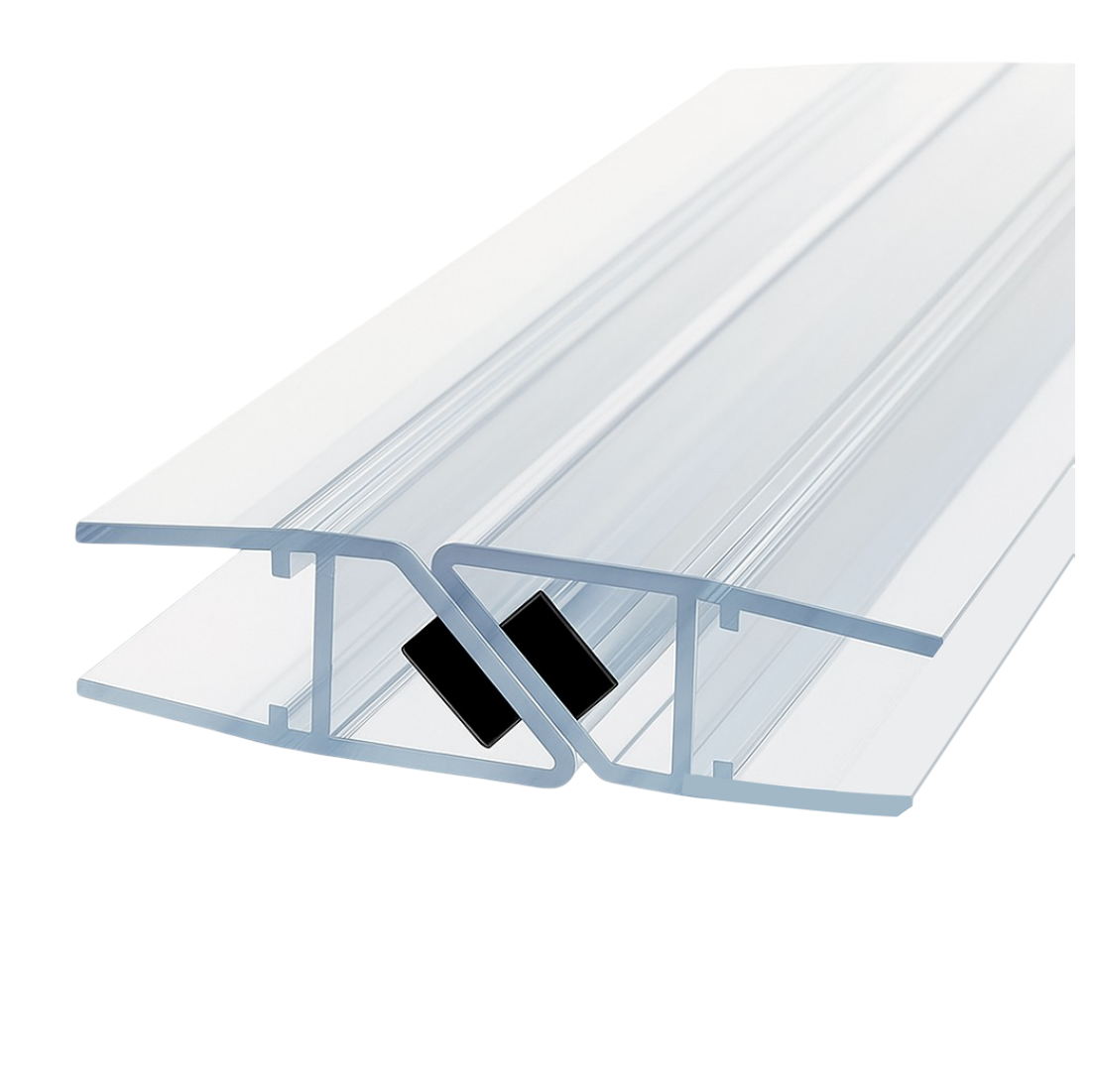 Vertical Magnetic shower seals, suitable for 6-8mm glass