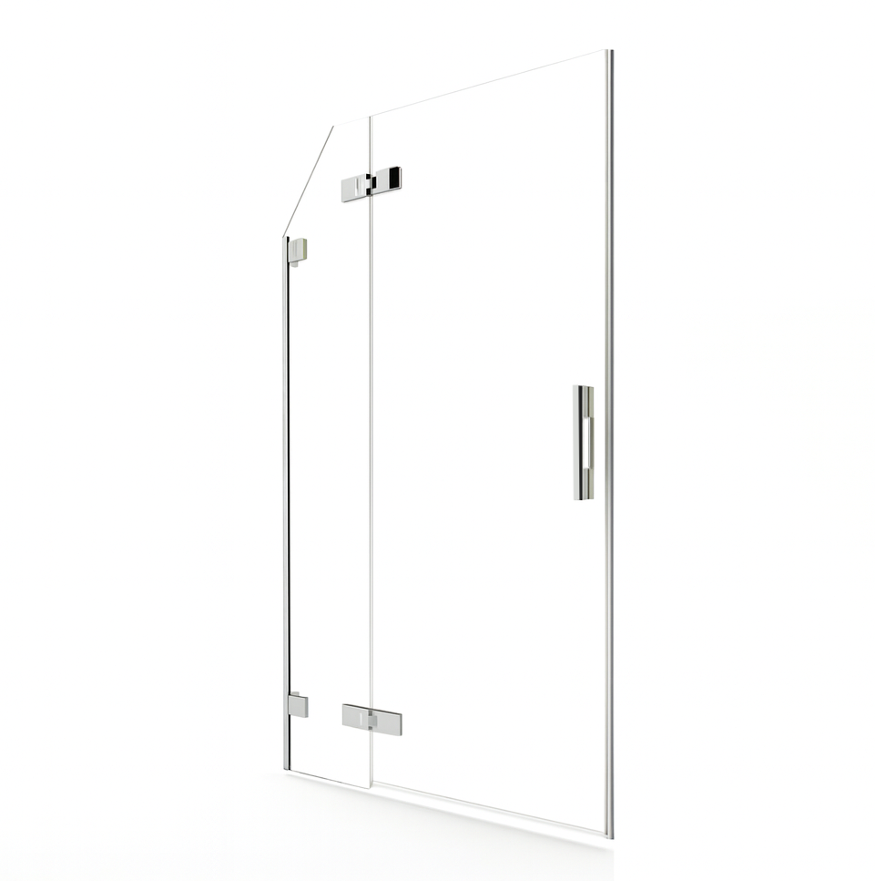 under eaves shower door