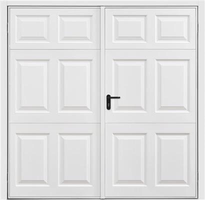 Classic Georgian Design Side Hinged Garage Door