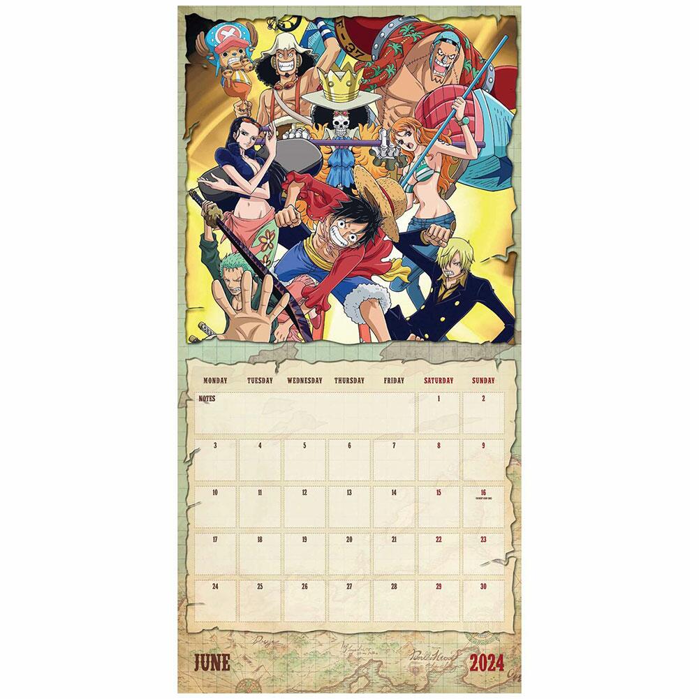 One Piece Square Calendar 2024   Tm 03144 One Piece Square Calendar 2024 1 