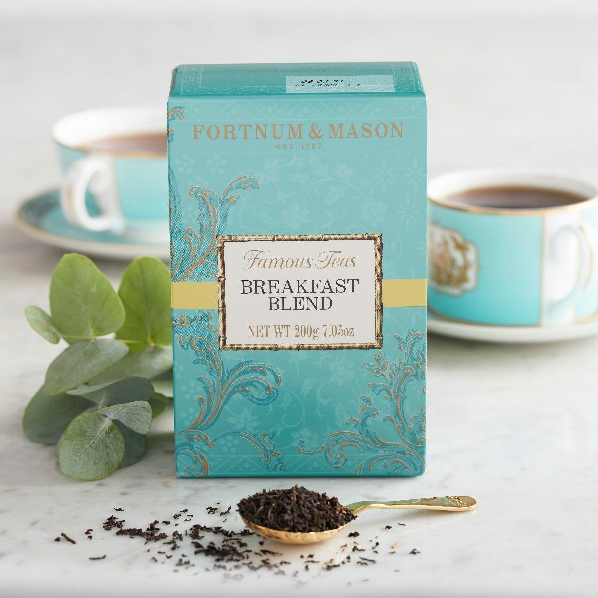 Breakfast Blend Black Tea, Carton, 200g, Fortnum & Mason