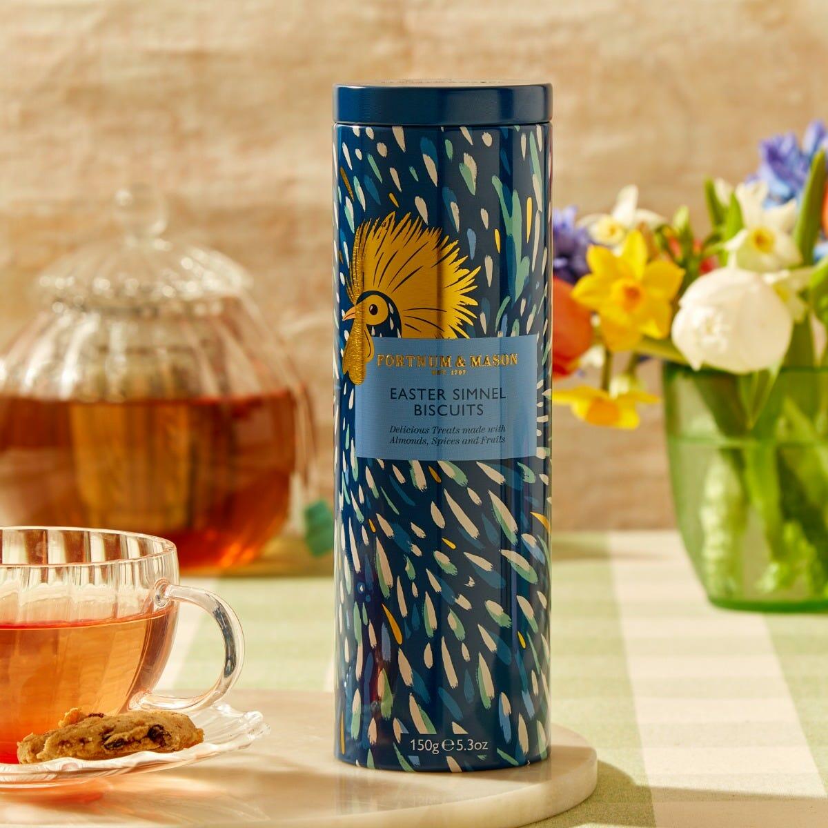 Easter Simnel Biscuits Tin, 150g, Fortnum & Mason
