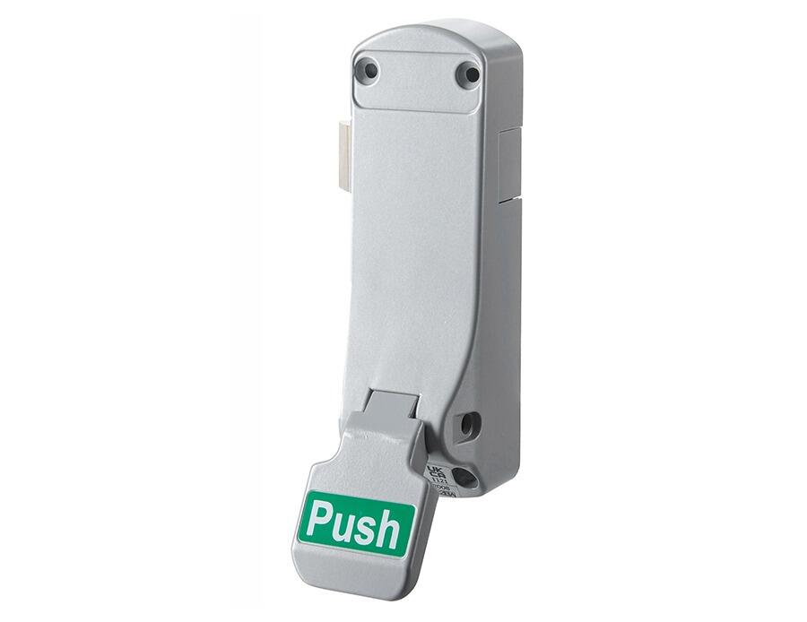 Exidor 297 Silver | Push Pad - Rim Latch (297)