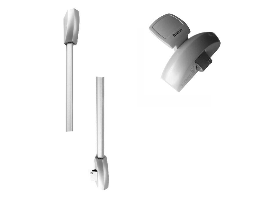 Briton 581.SES | Push Pad - Three Point Locking (581/574.VS)