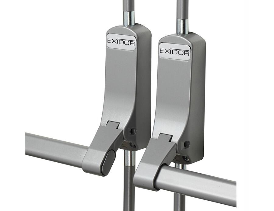 Exidor 284 Silver | Push Bar - Vertical Bolts (284)